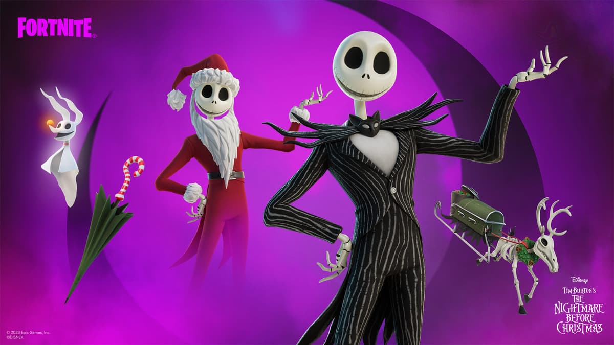 Fortnite Jack Skellington Outfit