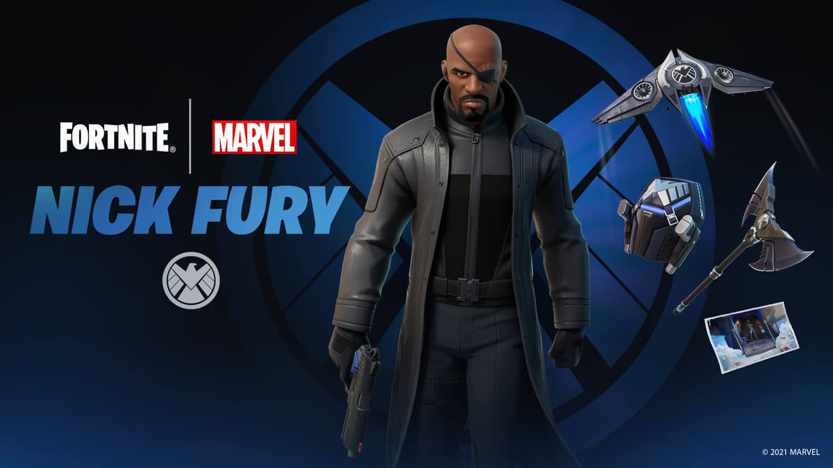 Fortnite S.H.I.E.L.D. Set Items