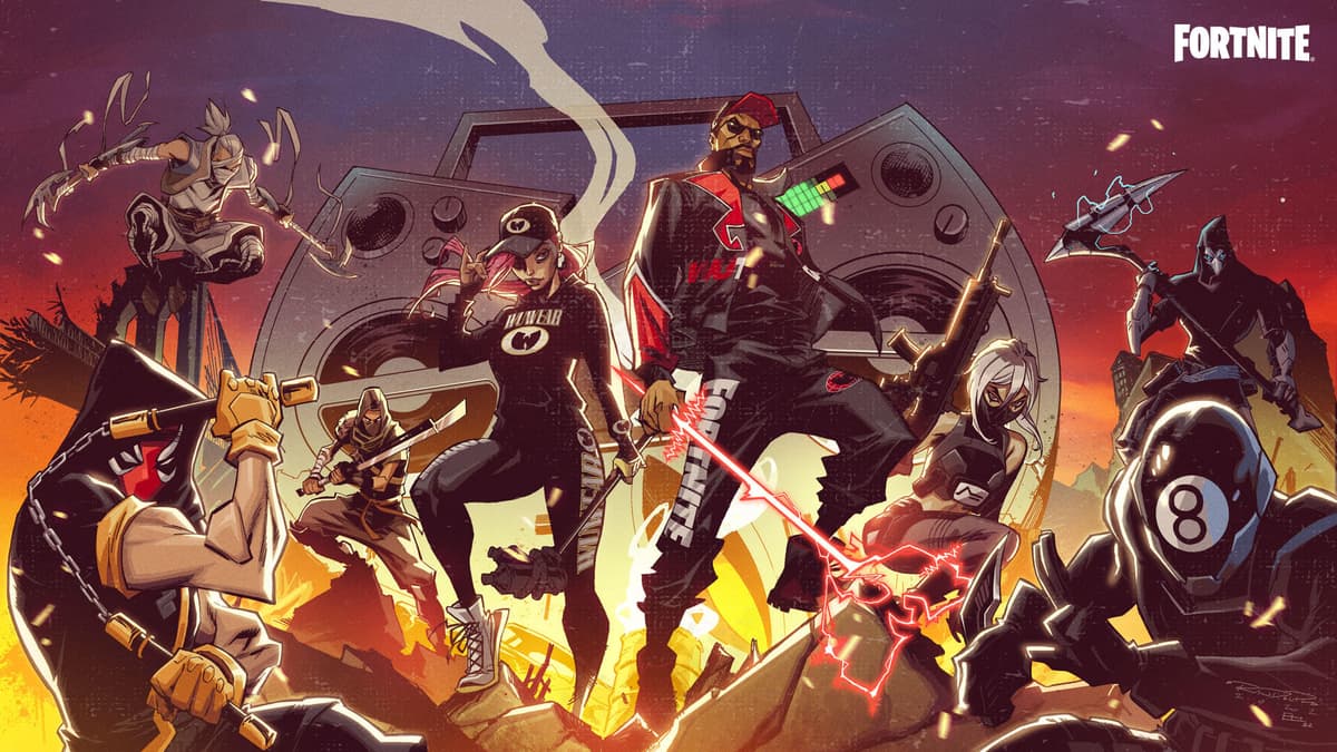 Fortnite Wu-Tang Clan loading screen