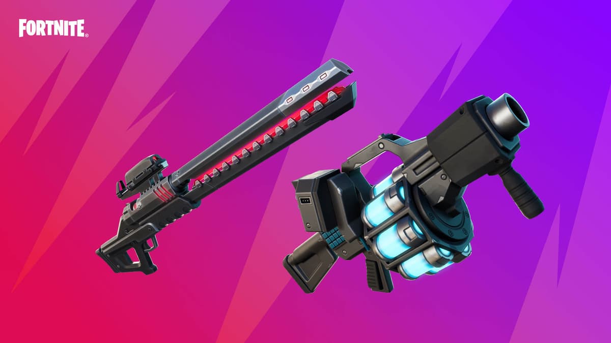 Rail Gun And Recon Scanner in Fortnite