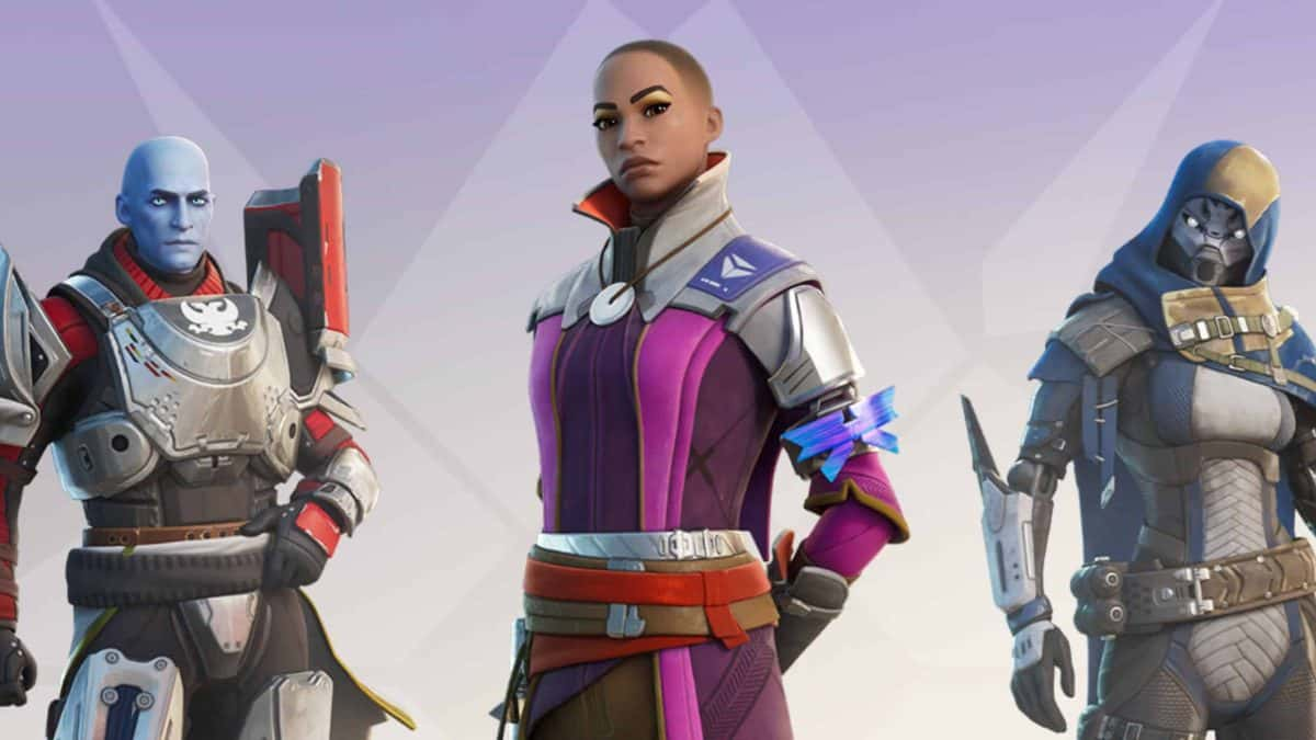 Destiny 2 skins in Fortnite