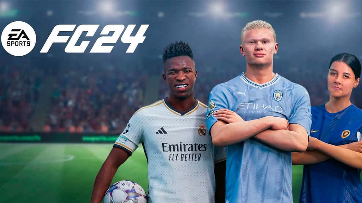 Vini Jr, Haaland and Sam Kerr in EA Sports FC 24