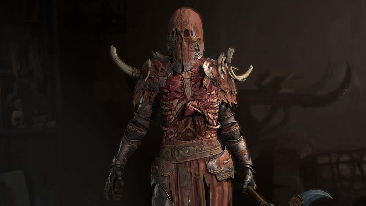 Diablo 4 Necromancer character