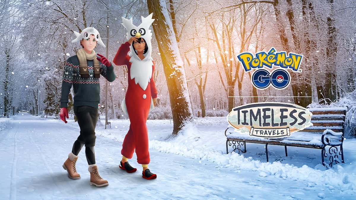 Winter avatar items in Pokemon Go