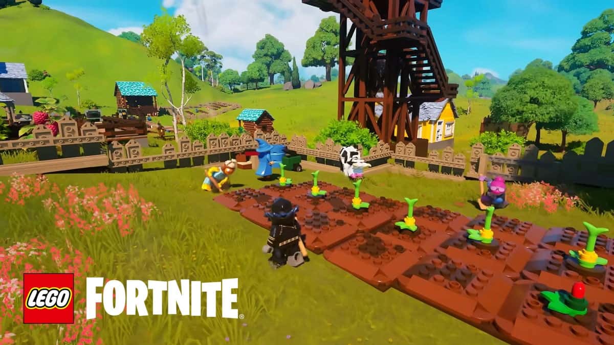 How to make a garden in LEGO Fortnite - Charlie INTEL