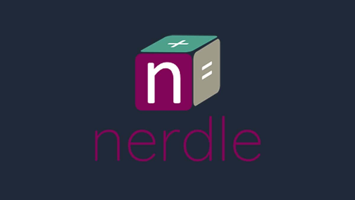 Nerdle logo.