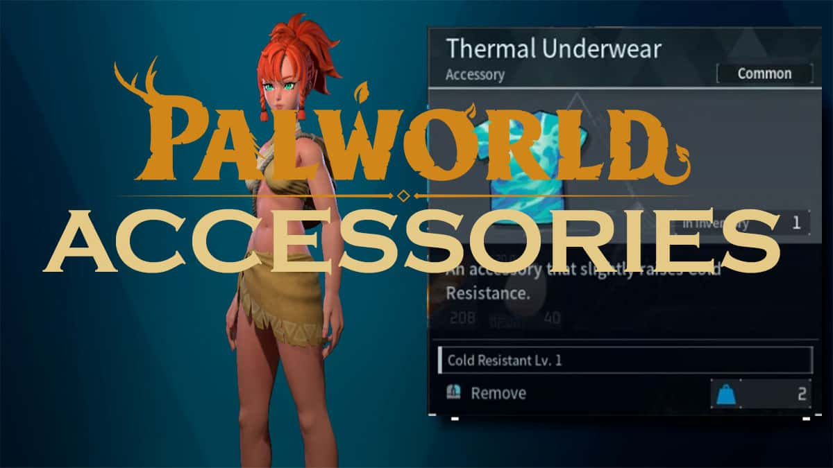 Palworld What are Accessories how to find them Charlie INTEL