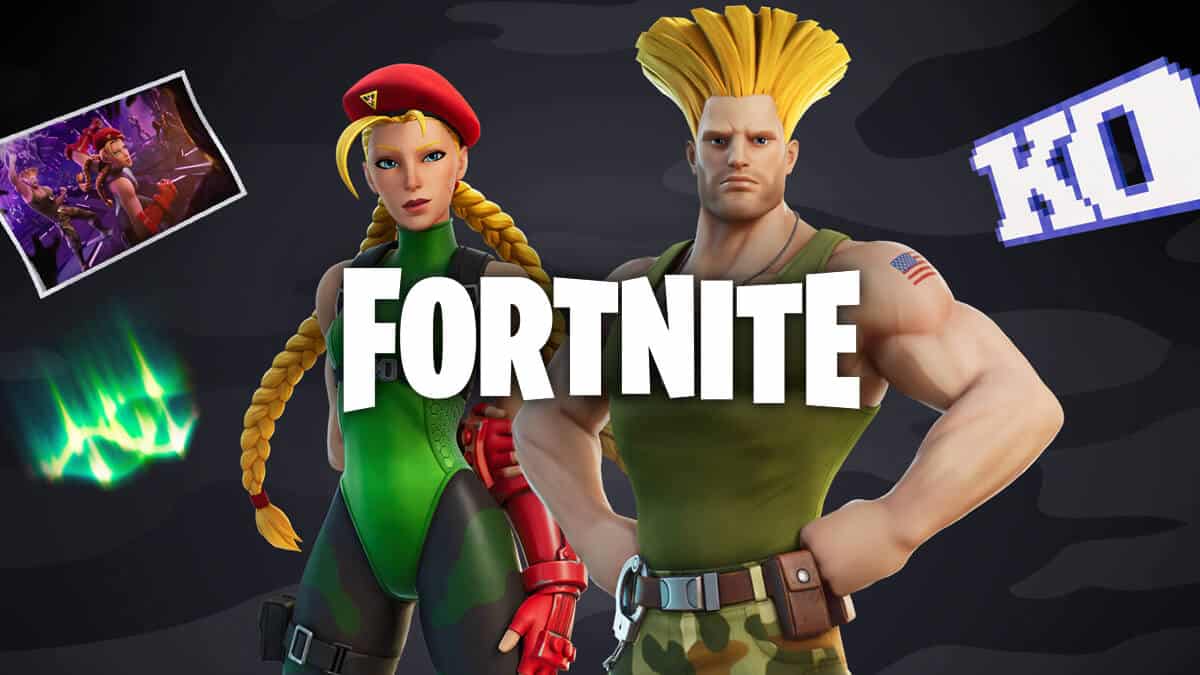 How to get Fortnite Street Fighter Cammy & Guile skins - Charlie INTEL