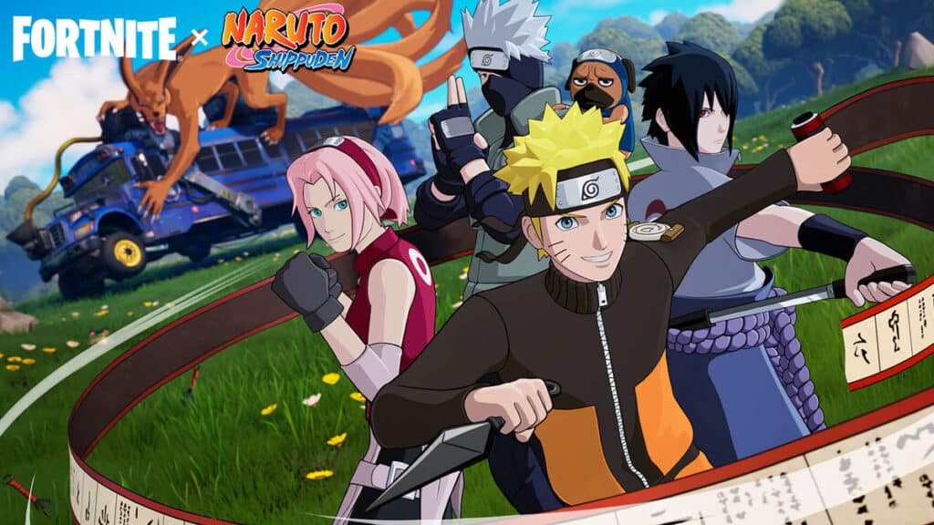 The Nindo Fortnite Event: Naruto Shippuden Rewards Details - GameRevolution