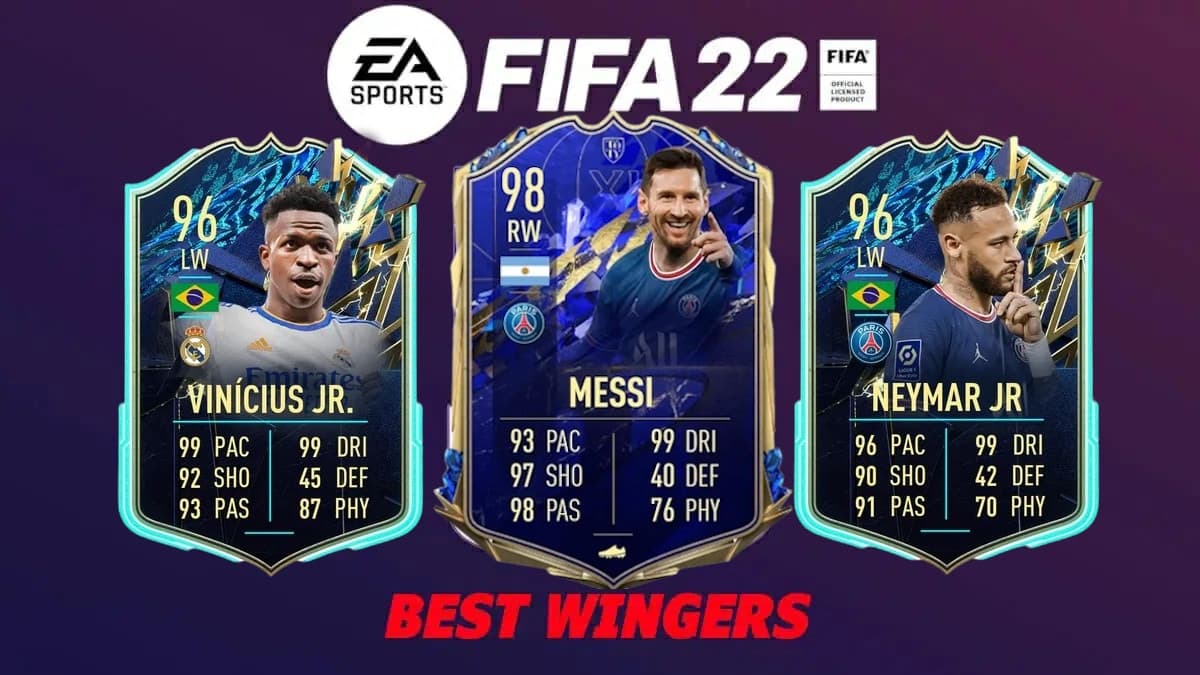 FIFA 22 wingers, best RM, LM, RW and LW to buy in Career Mode
