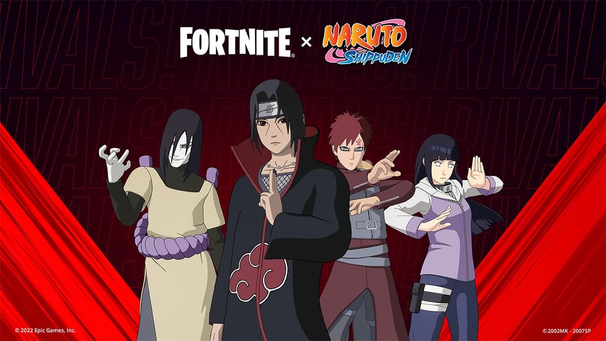 Fortnite x Naruto: The Nindo challenges grant free cosmetics and