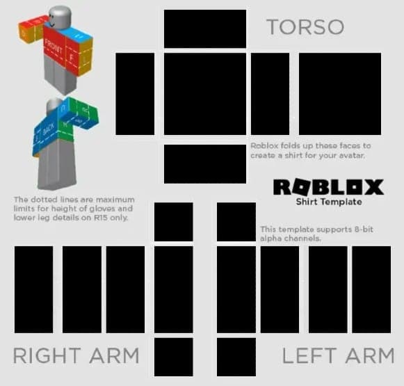Roblox Shirt Template  The Easy Way to Make Shirts, T-Shirts, and