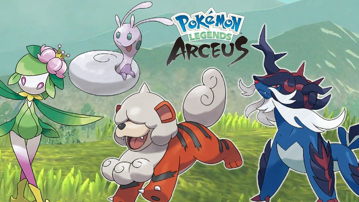 All Pokémon Legends: Arceus new Pokémon
