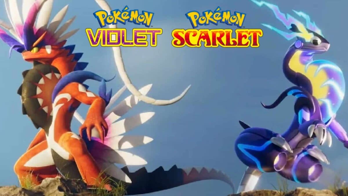 Pokémon Scarlet and Violet legendaries