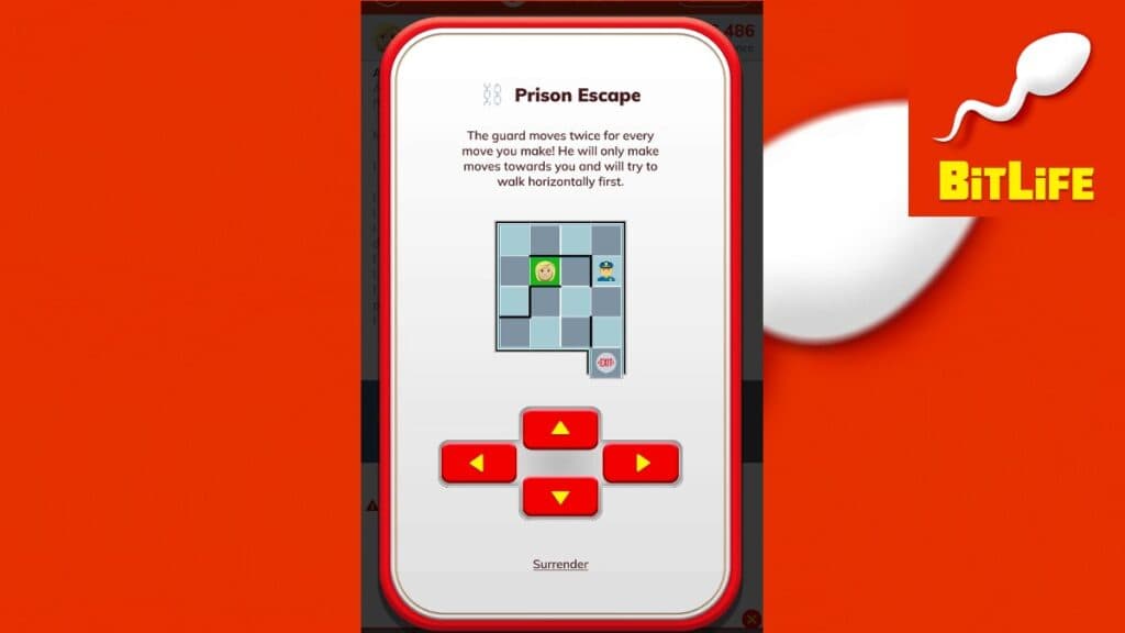 How to escape maximum prison in BitLife 