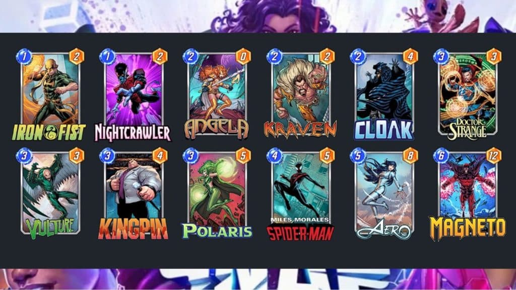 Marvel Snap: The Best Pool 3 Control Deck