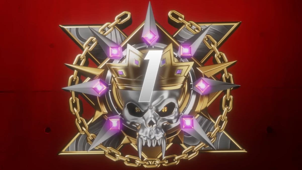 XDefiant Legends rank number 1 badge