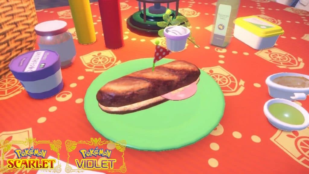 Pokemon Scarlet & Violet: Shiny Sandwich Recipes