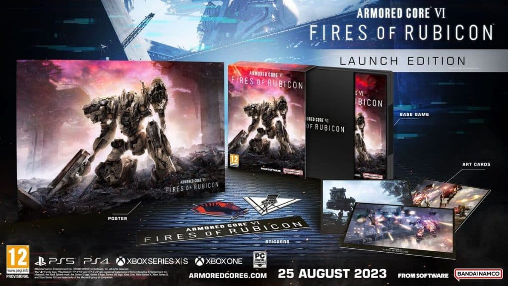 Armored Core 6 launch time, when you can play, and preload