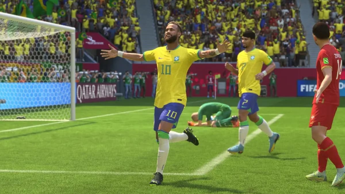How to play with the official Brazil national team in FIFA 23?