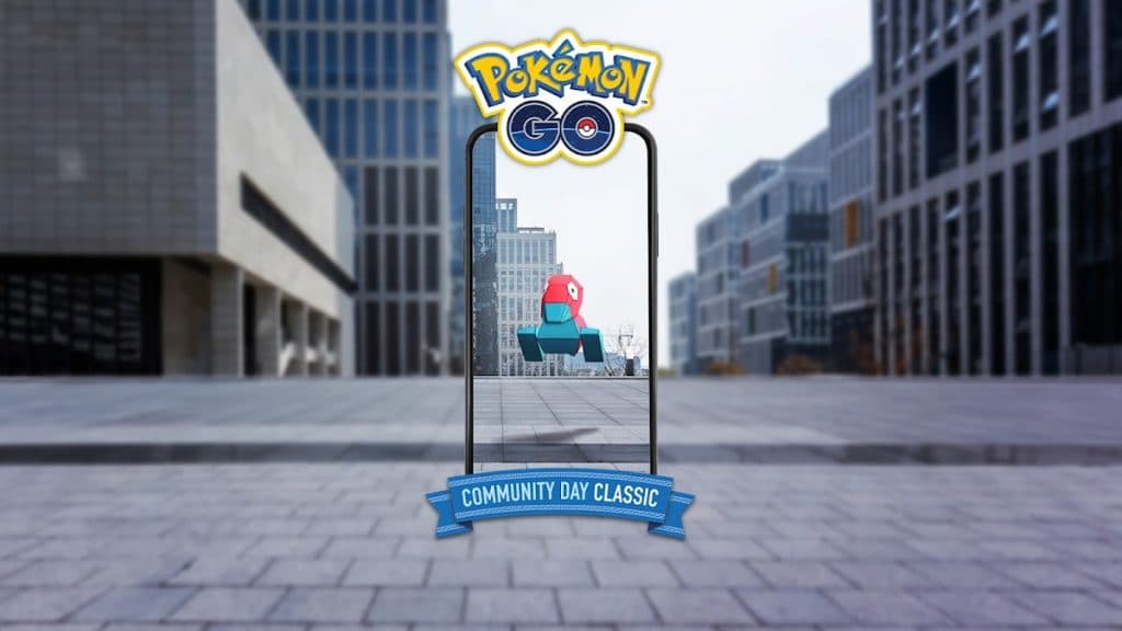 Porygon in Pokemon Go Community Day Classic