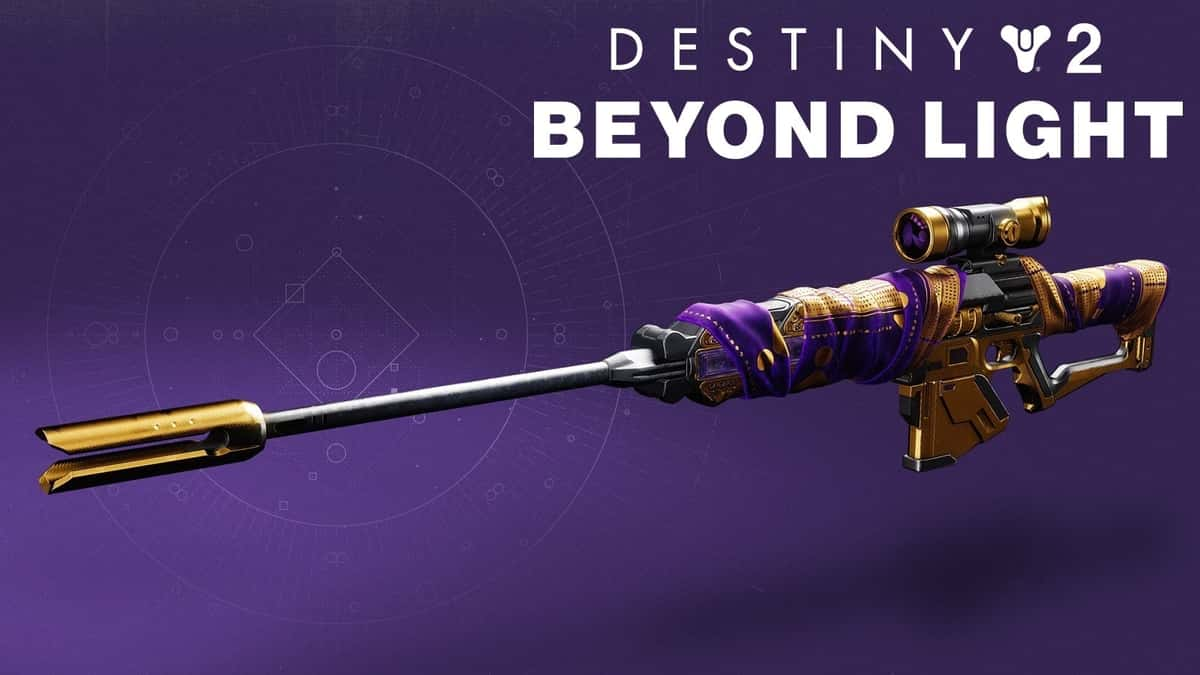 Adored sniper rifle in Destiny 2