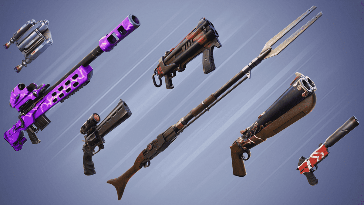 Fortnite Exotic Weapons