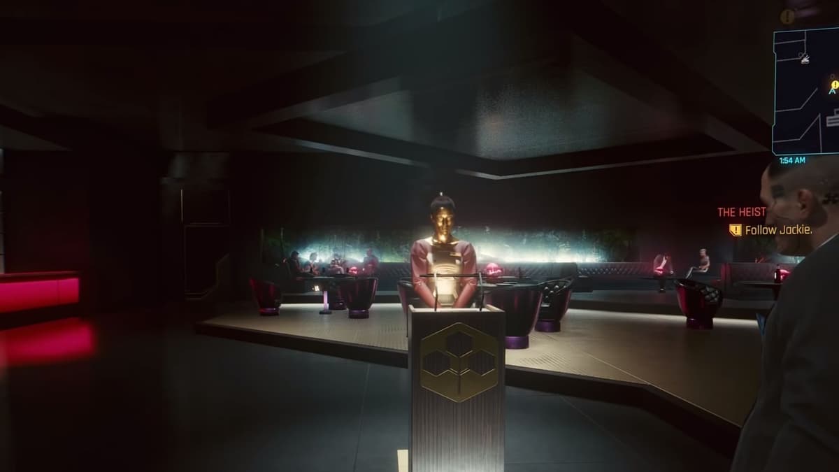 the heist mission in cyberpunk 2077