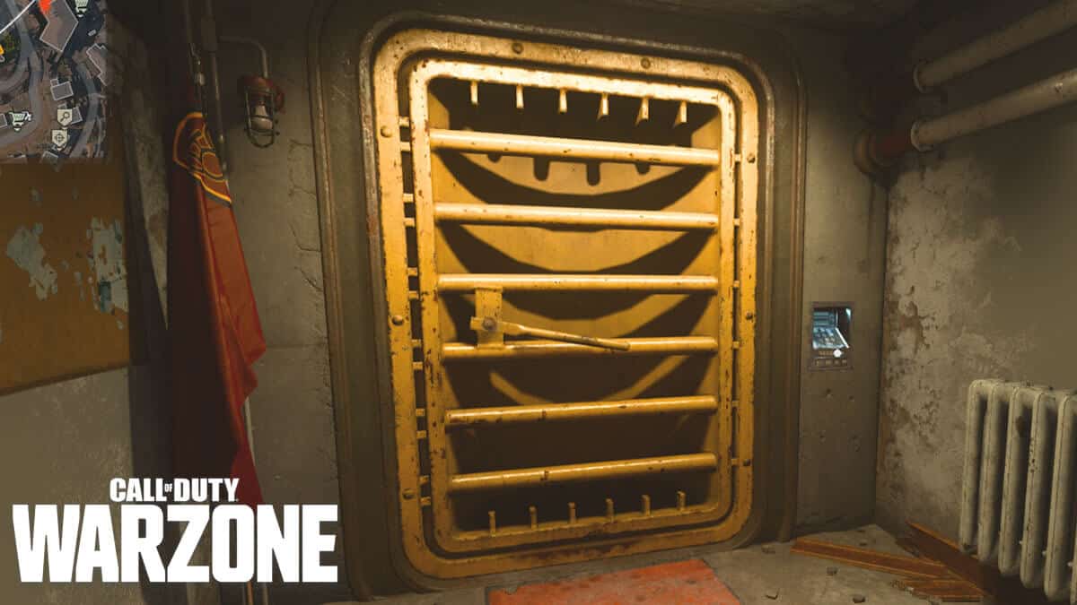 Yellow Door in Warzone's Rebirth island