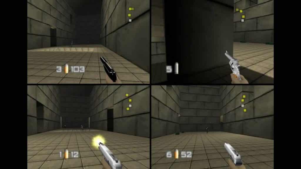 goldeneye split-screen multiplayer on the n64