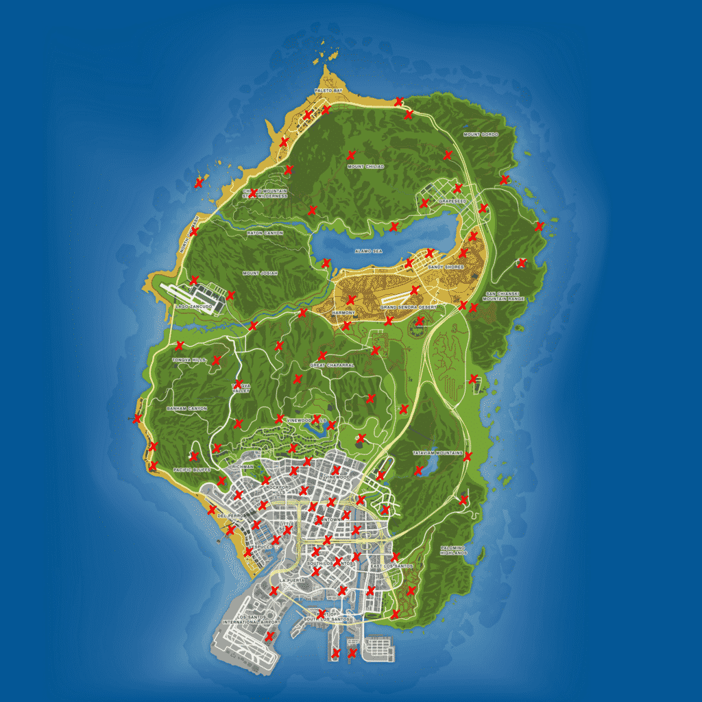 GTA Online action figure locations