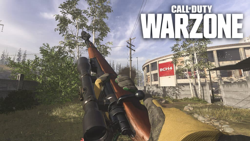 Kar98k Marksman Rifle in CoD Warzone