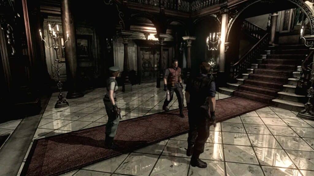 resident evil 1 gameplay