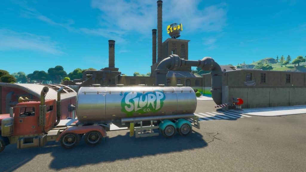 Fortnite Slurp factory in Slurpy Swamps