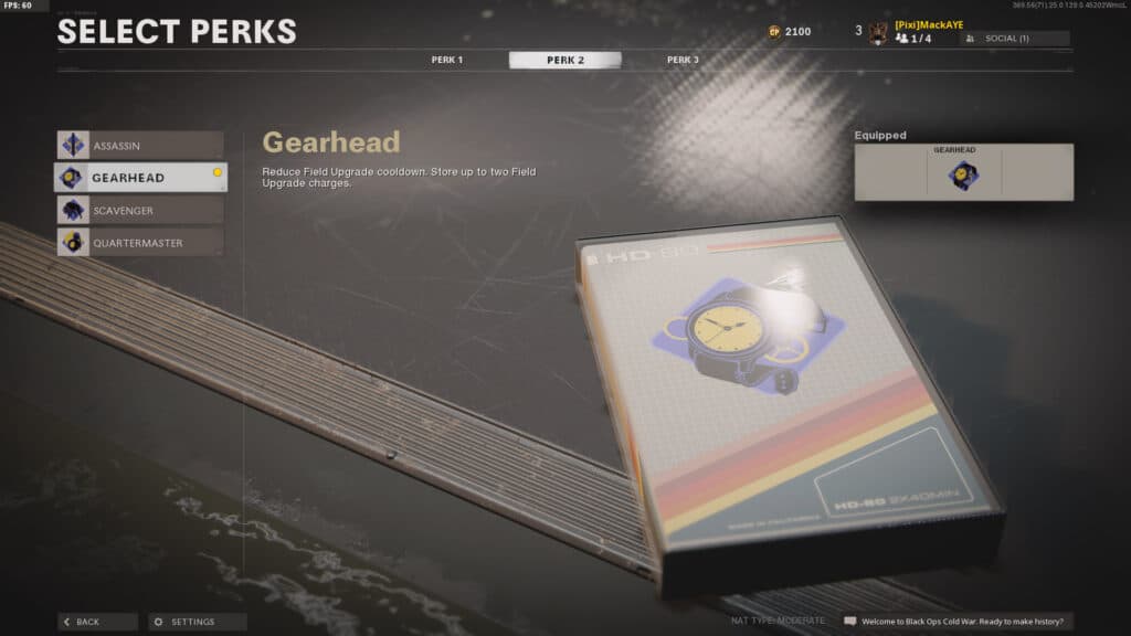 black ops cold war gearhead perk