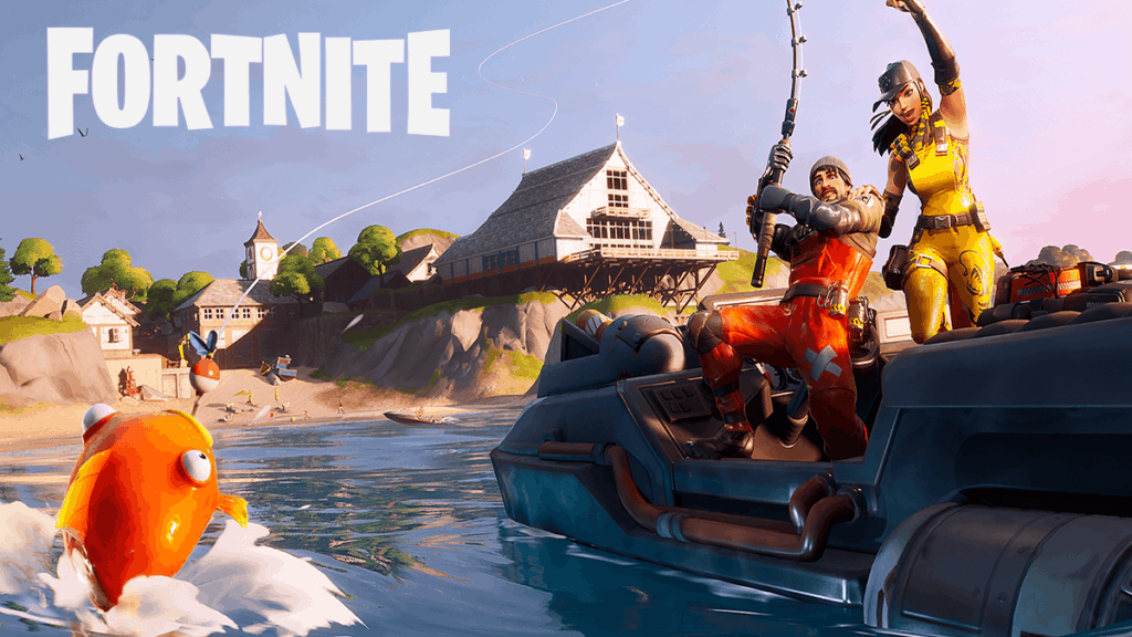 Fishing in Fortnite Season 7