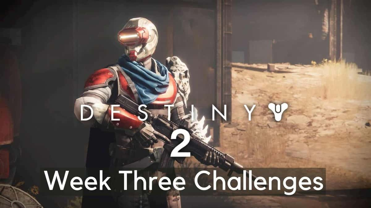 destiny 2 week three season of the chosen challenges