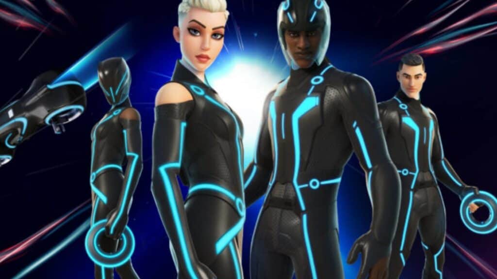 Fortnite Tron skins