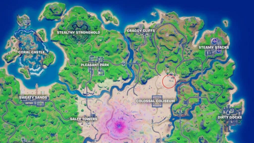 fortnite season 5 fishstick dinner tomato town