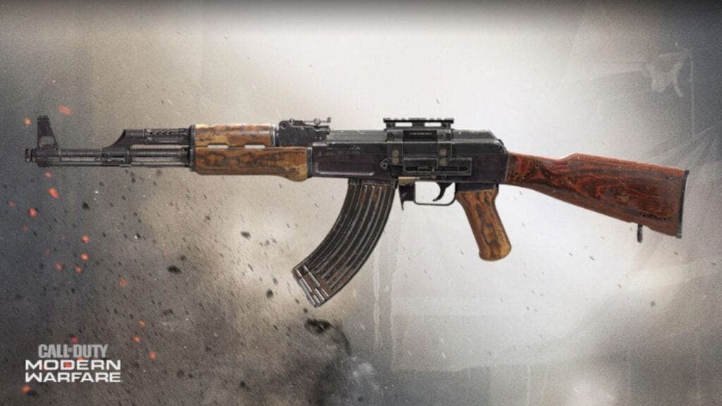 modern warfare ak-47