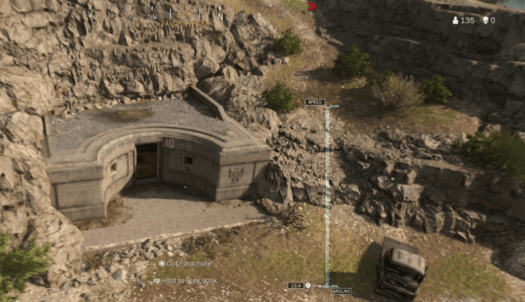 Tavorsk Park silo in Warzone