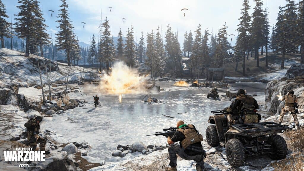 CoD Warzone battle