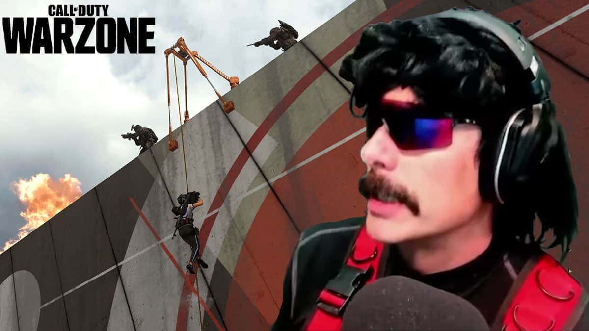 Dr Disrespect angry at ziplines