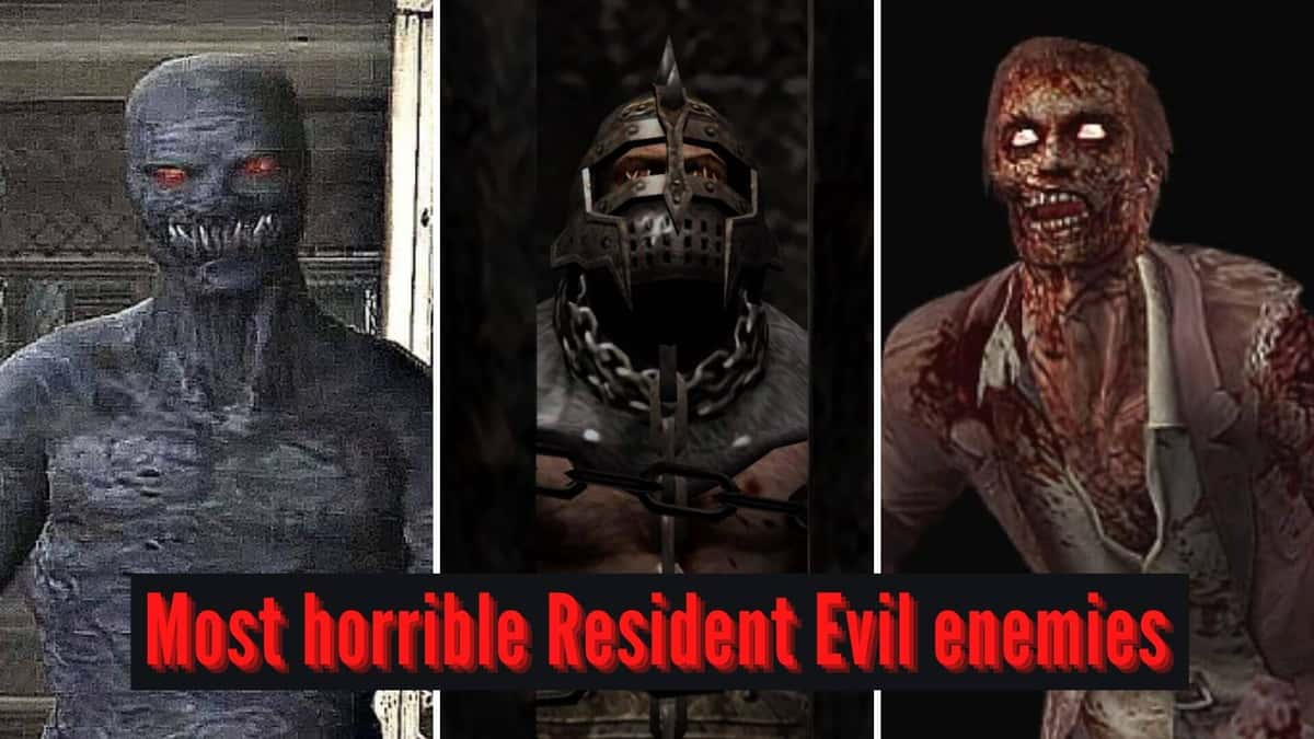 resident evil enemies