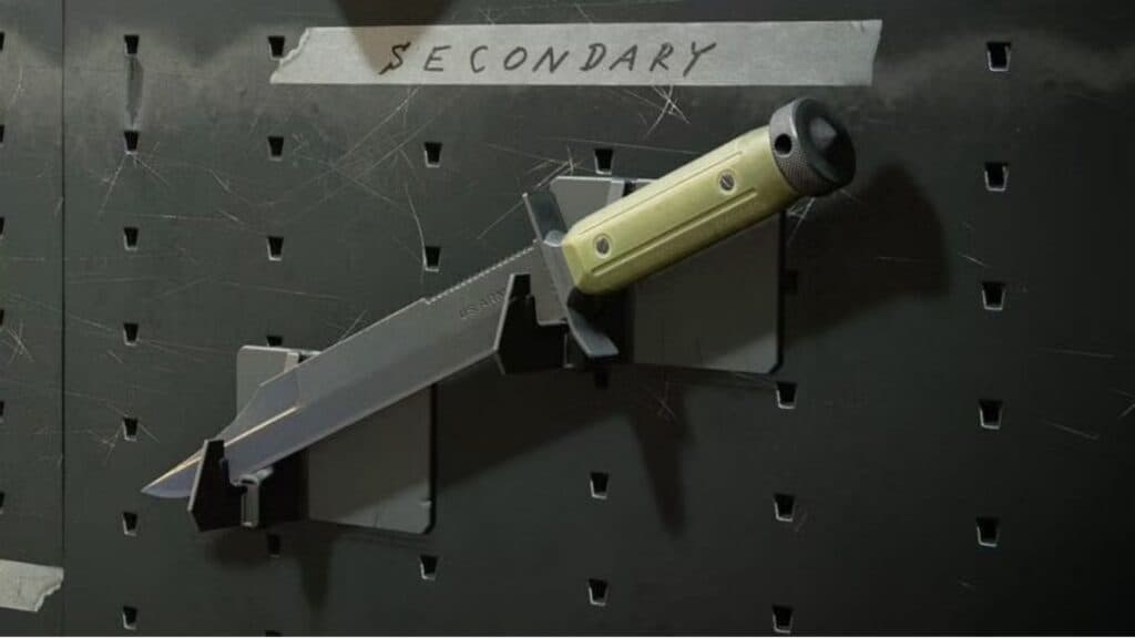 cod cold war melee knife