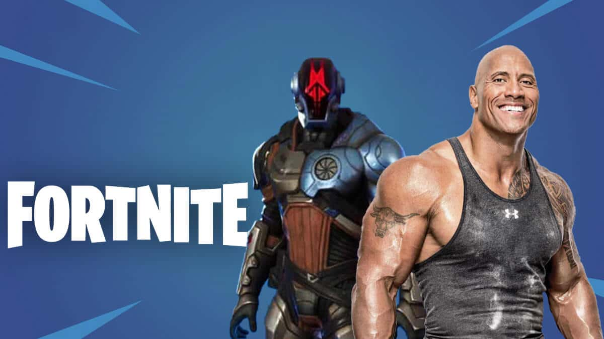 The Rock in Fortnite