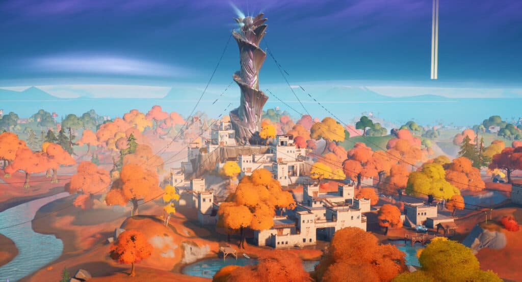 The Spire in Fortnite Season 6