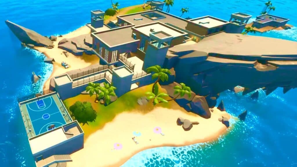 Shark Island in Fortnite