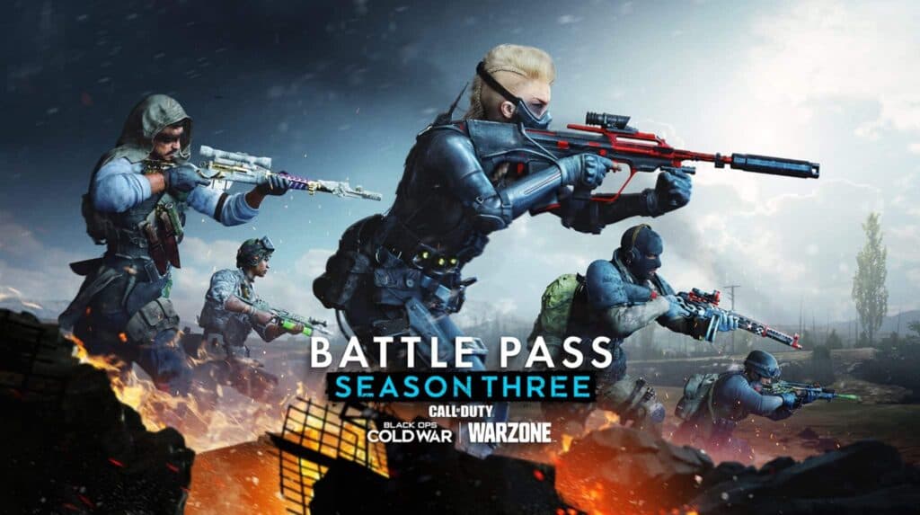 Warzone Cold War battle pass