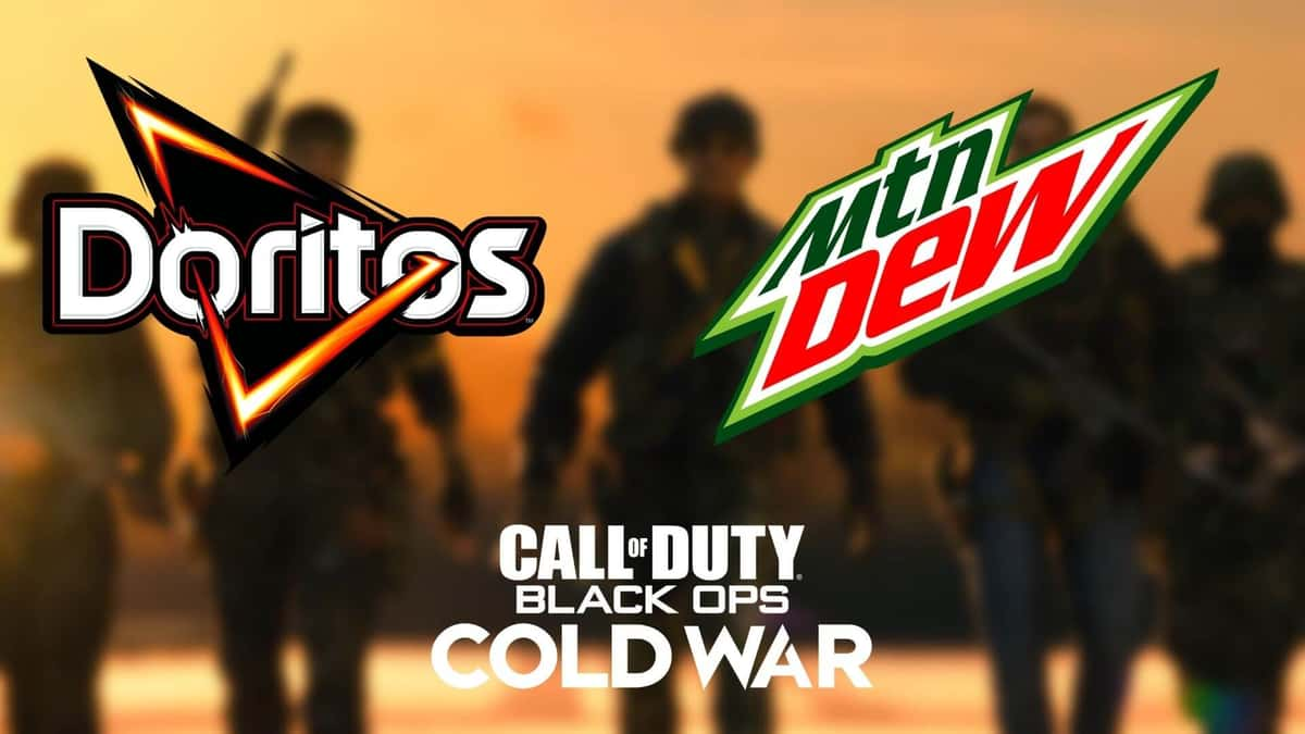 cod cold war doritos mountain dew